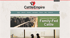 Desktop Screenshot of cattle-empire.net